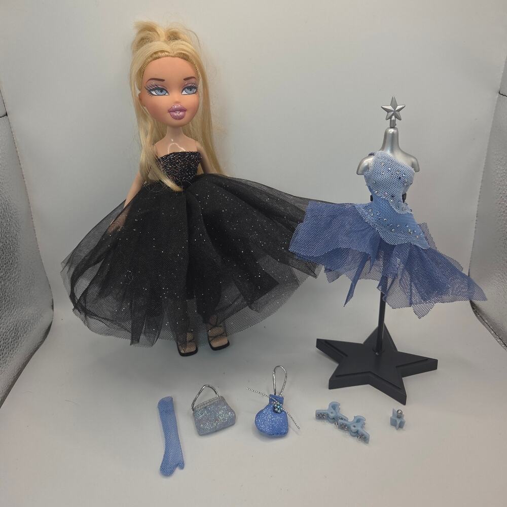 Vintage 2003 Bratz Formal Funk Cloe Doll with Most Original Clothing + More